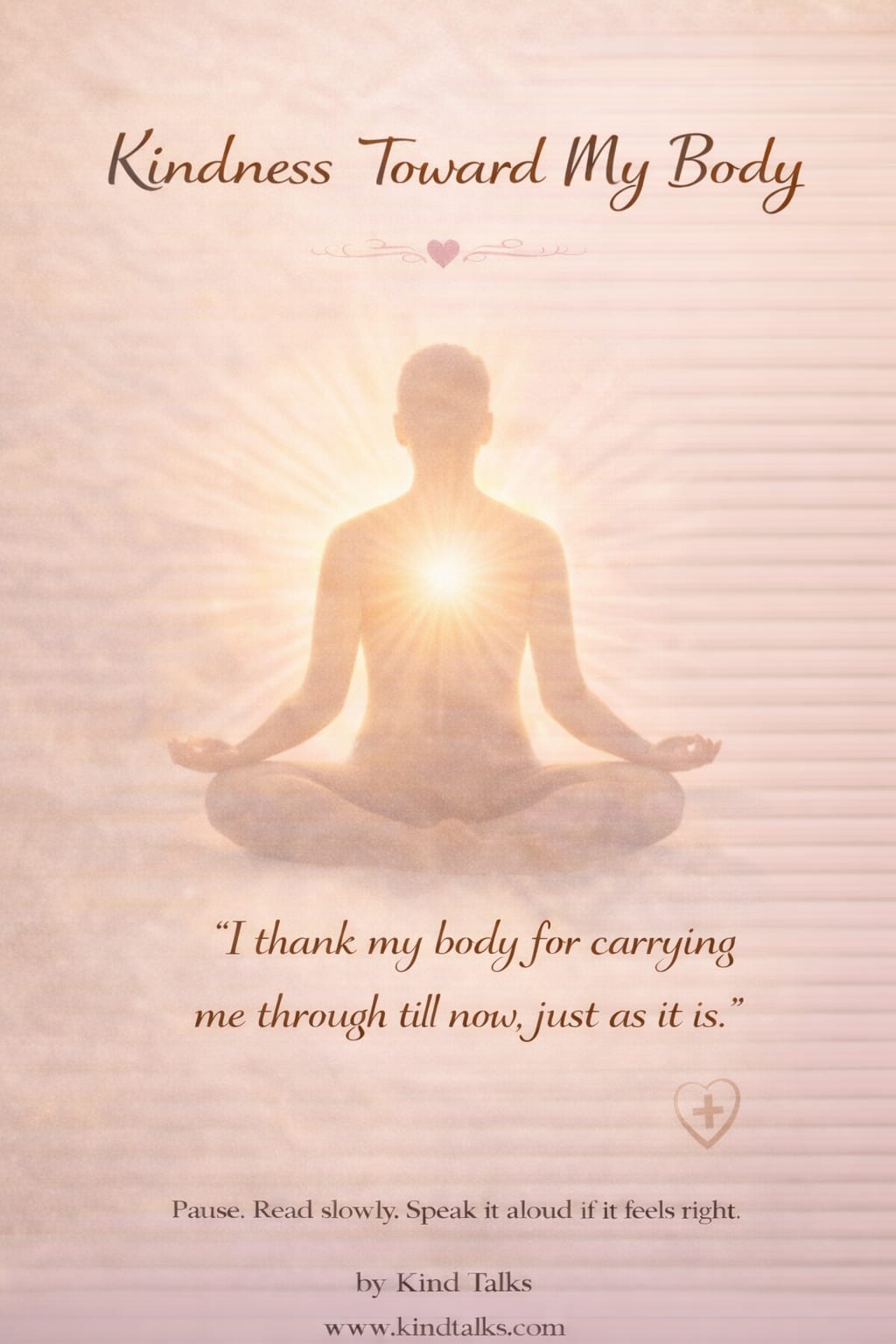 Kindness Toward My Body